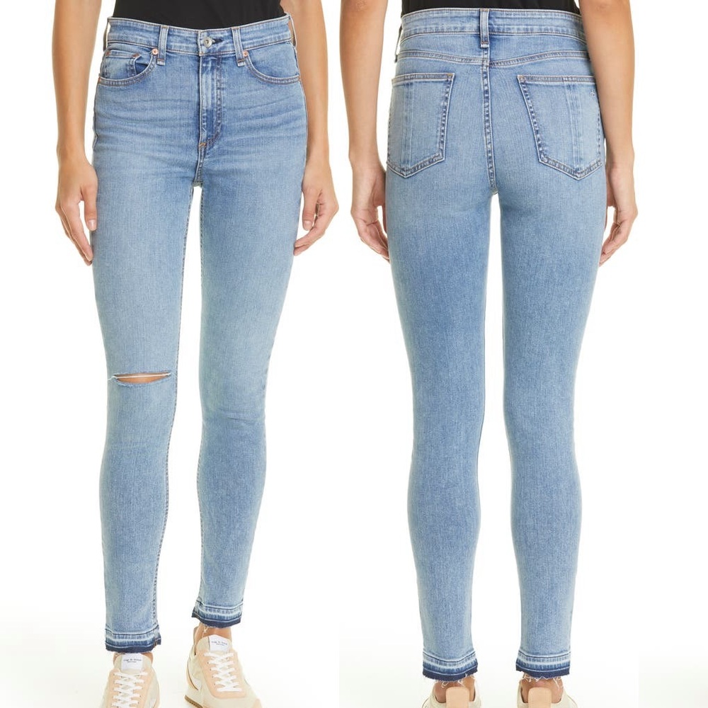 Rag and Bone Monthie's Nina High Rise Jeans